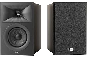 JBL Stage 2 240B Black 2-Way, 4.5" Woofer, 1" Aluminum Tweeter Bookshelf/Surround Loudspeaker (Black)