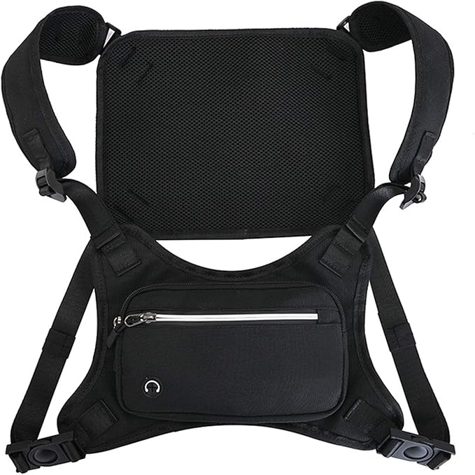 Chest Rig Bag, Lightweight Waterproof Adjustable Sports Rig Bag with