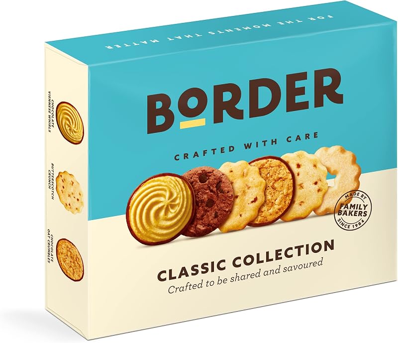 Border Classic Sharing Pack Gift Box Premium Cookies 400g