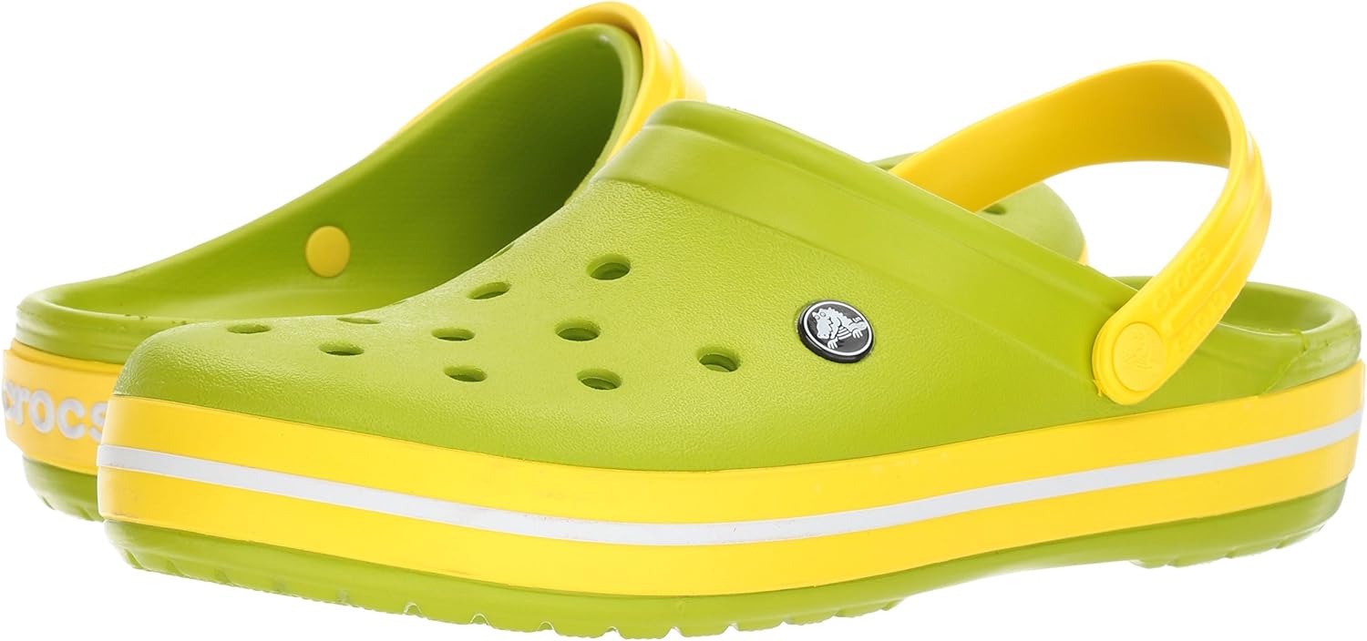 volt green crocs