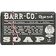 BARR-CO. Reserve Triple-Milled Bar Soap, Earthy Tobacco Scent with Woody Notes, Shea Moisturizing Soap, All-Natural Soap for Women & Men, 6 oz