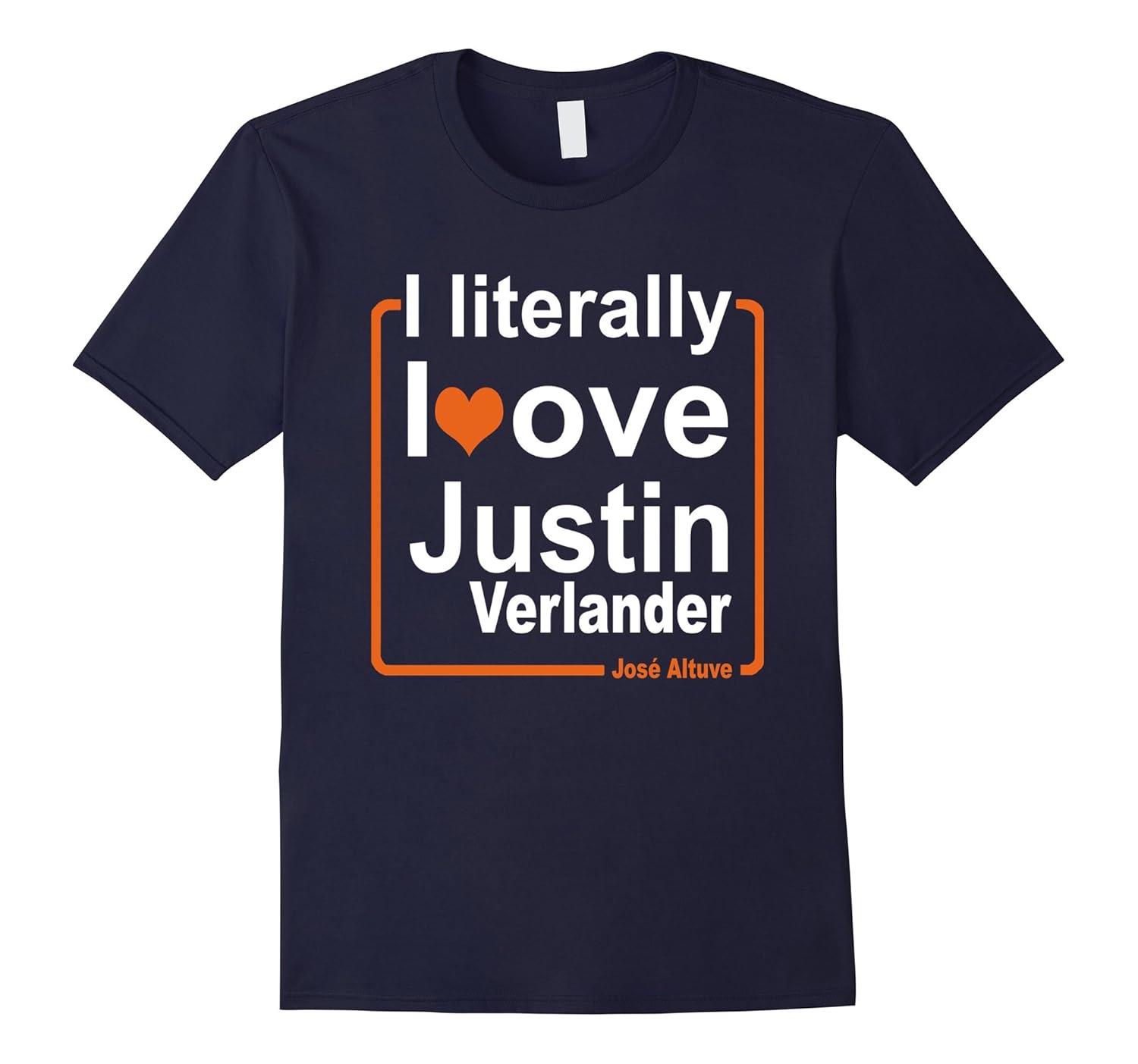 I Literally Love Justin T-Shirt-ANZ