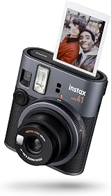 INSTAX Mini 41 Instant Camera Auto Exposure Selfie Close Up Built‑in Flash