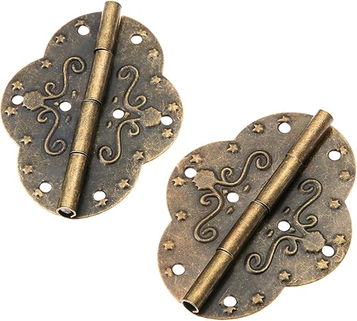 Dophee 4pcs 2 72 X2 09 Retro Style Antique Bronze Iron Decorative