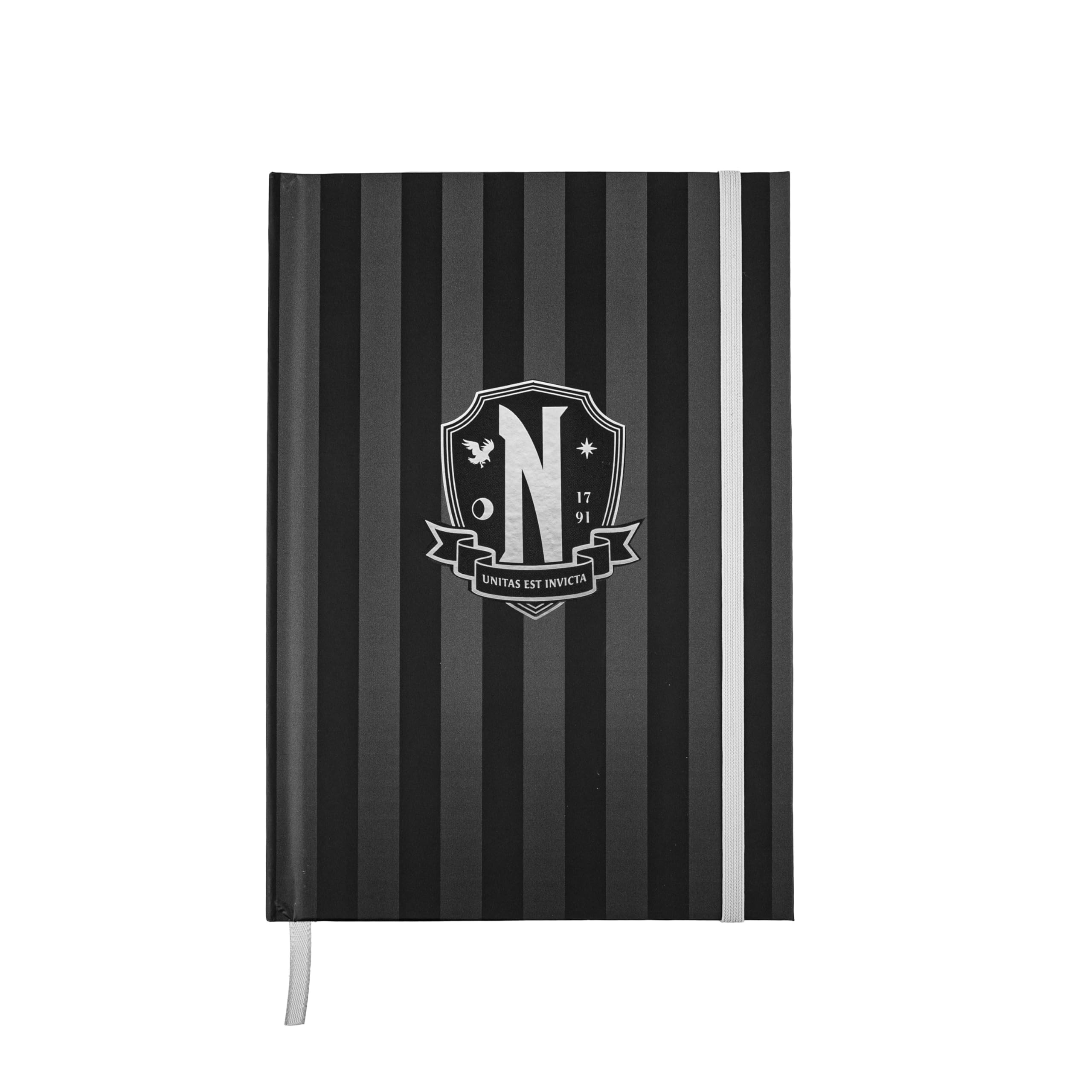 Cinereplicas Wednesday - Nevermore Academy Hardcover Notebook - 14.5 * 21 cm - Officially Licensed