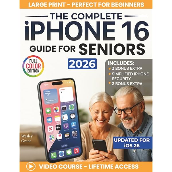 iPhone Manual for Beginners - The Perfect iPhone Guide for Seniors