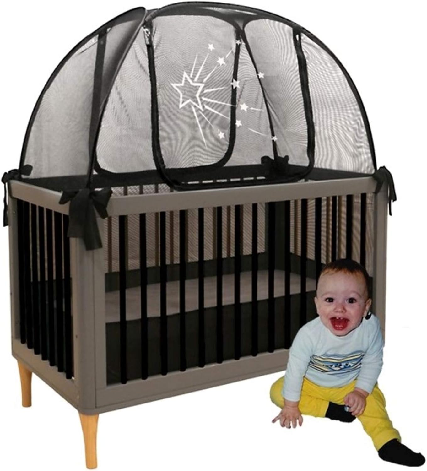 baby cot safety pop up tent