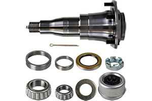 #42 Weld-On Spindle Kit with Flange for 7000 lb Trailer Axles - 2 1/4" Diameter