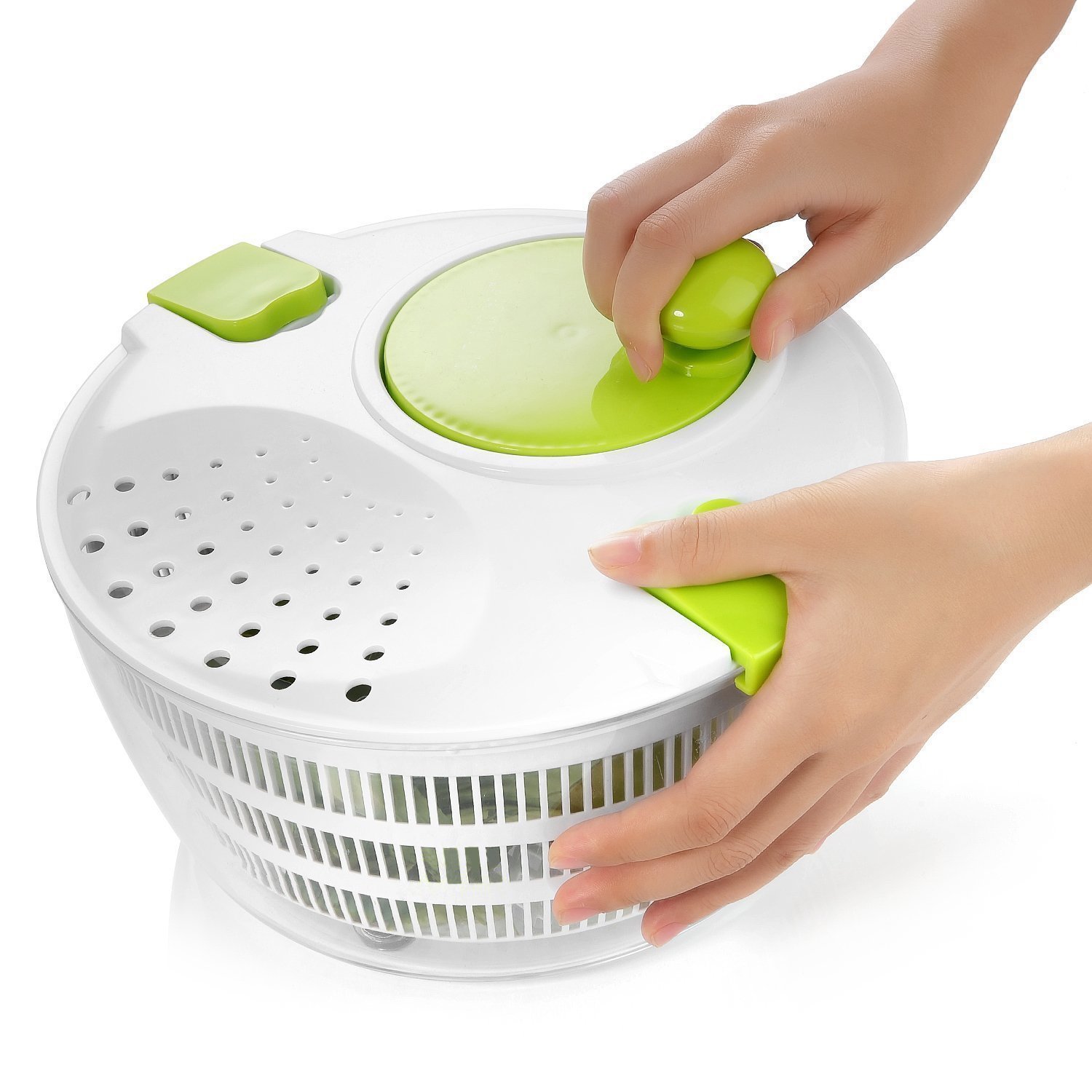 OLIVIA & AIDEN Salad Spinner Set Includes Large Salad Spinner With