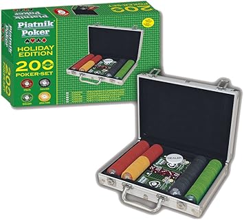 Piatnik 7939 Pokerkoffer Holiday Edition Amazon De Spielzeug