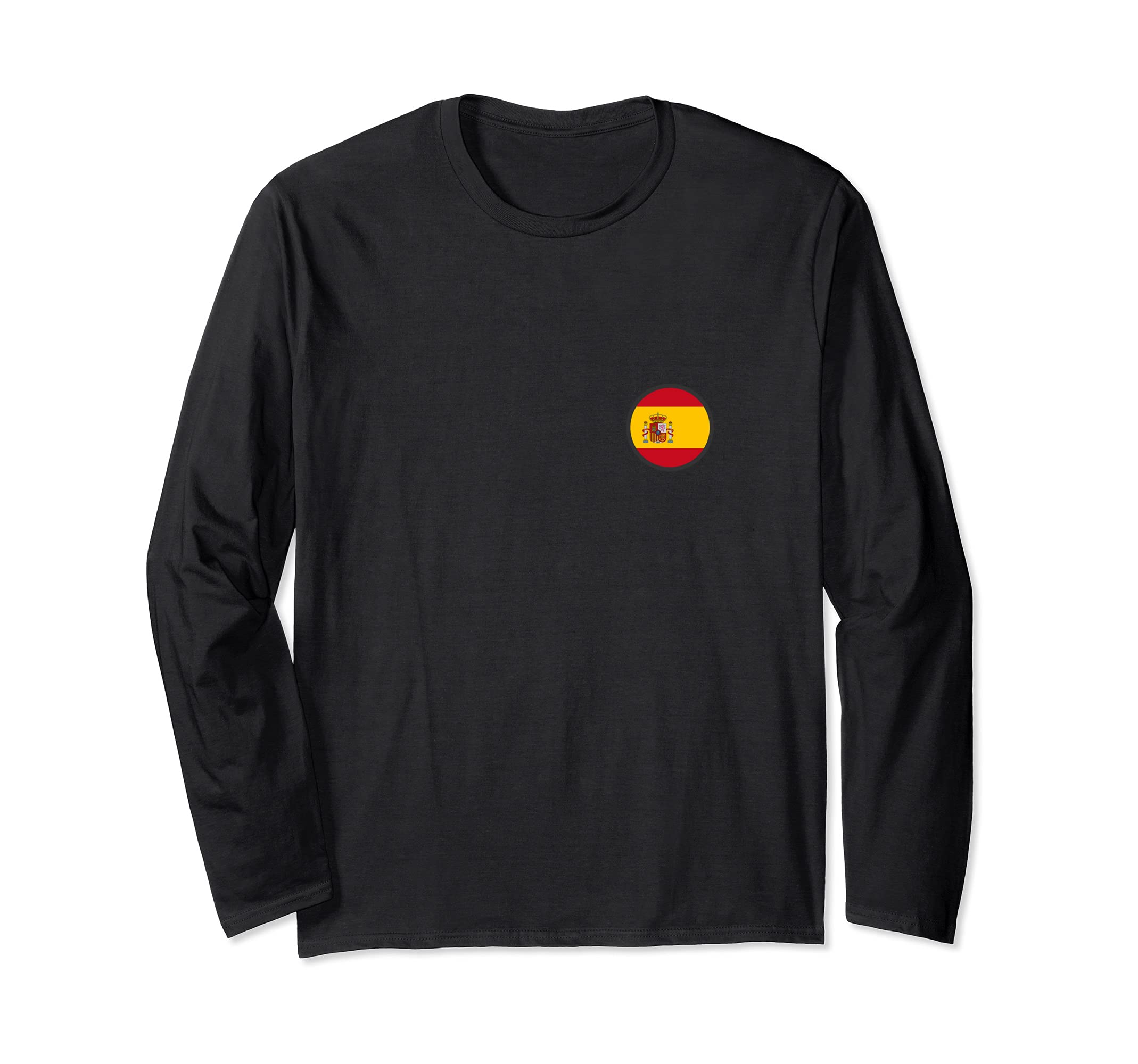 Spain Flag Long Sleeve T-Shirt