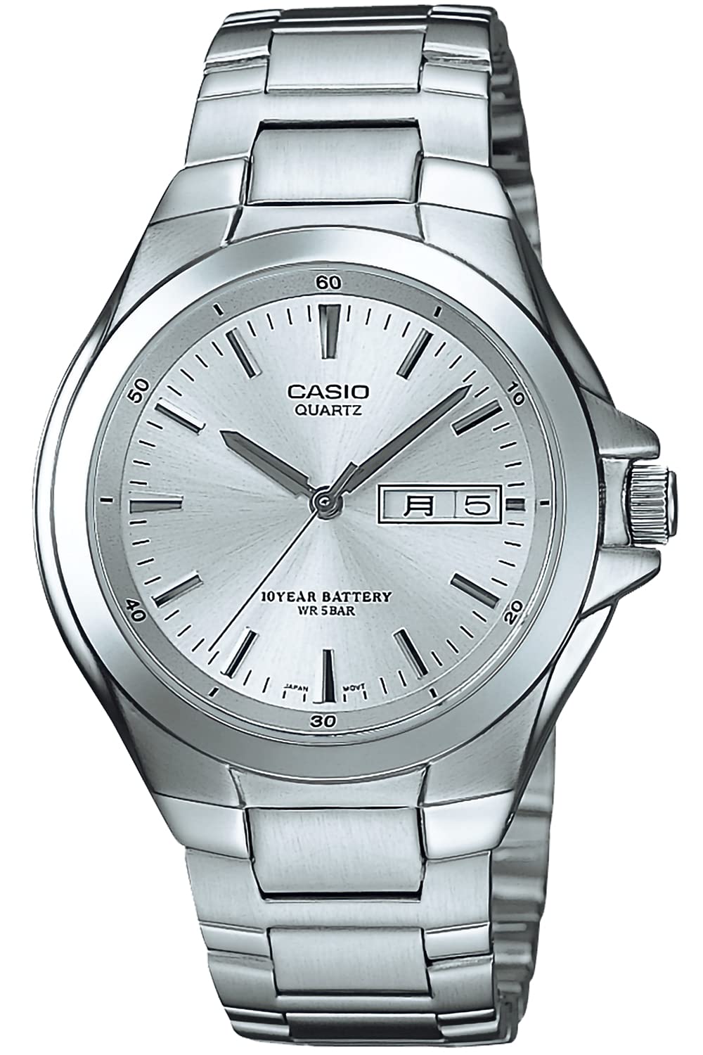 Casio Watch, Collection, Analog Metal, Genuine Japan, Silver, Newest model