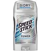 Speed Stick by Mennen Power Antiperspirant &amp; Deodorant Solid, Unscented 3 oz