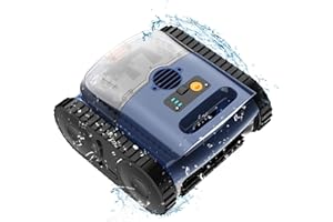 ZYERCH (2025 New) Cordless Robotic Pool Cleaner, Robotic Pool Vacuum for Inground Pools, Floor, Wall, Waterline and Drain Cleaning, 180 min Battery Life for Pool Up to 2150 Sq.ft