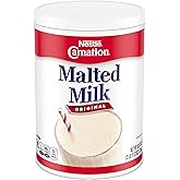 Carnation Malted Milk Shelf Stable, Baking Shakes and Sundaes, 2.72 lb Can | Rich malted flavor, shelf-stable pantry staple, ideal for baking, milkshakes, sundaes and dessert applications
