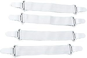 4 Pcs/Set Bed Sheet Mattress Cover Blankets Grippers Clip Holder Fasteners Elastic Set Handy and Professional