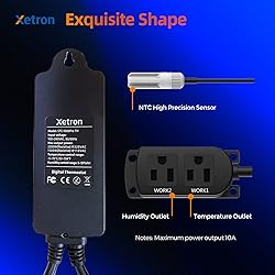 Xetron Temperature and Humidity Controller 110V 10A