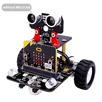 yahboom Smart Robot car kit for Kids for Micro:bit BBC programmable Toys with tutorialline Tracking Bluetooth ir modules Scientific Education for stem