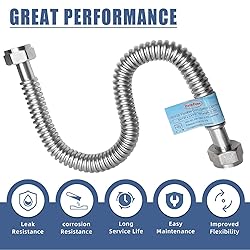 Plus Hot Water Heater Hose with