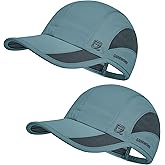 GADIEMKENSD Outdoor Running Hat Breathable Mesh 2PACK