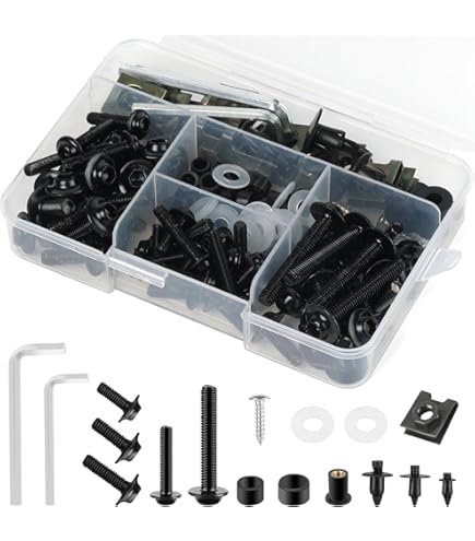 Amazon.com: Complete Motorcycle Fairing Bolt Kit For Kawasaki