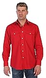Gioberti Men’s Solid Long Sleeve Western Shirt