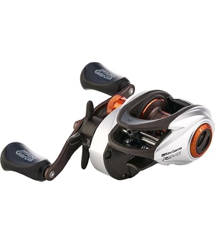 Abu Garcia Max Pro Low Profile Baitcast Fishing Reel, Left, Lightweight Design, Graphite Body and Sideplates, Duragear Brass Gear, Carbon Matrix Drag System : Sports & Outdoors