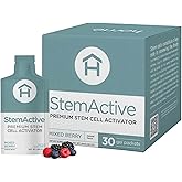 HealthyHome StemActive Gel | Mixed Berry Flavor | 30 Servings | 28g | Supports Cellular Function | with Aloe Macroclada, Sea Buckthorn, and Blue-Green Algae
