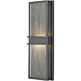 Z-Lite Eclipse - 24W 2 LED Outdoor Wall Sconce in Transitional Style-24 Inches Tall and 8 Inches Wide