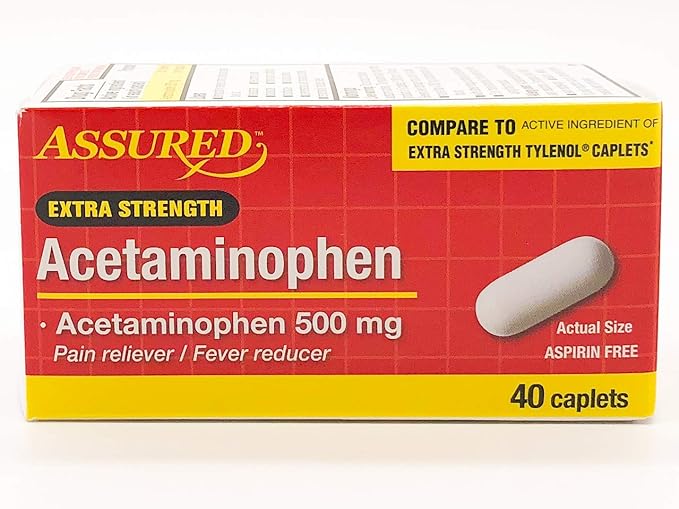 Amazon Com Assured Acetaminophen Health Personal Care
