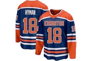 13 Mens/Women/Youth Hockey Jersey Edmonton Stitched for Sports Fan No Brand/Logos