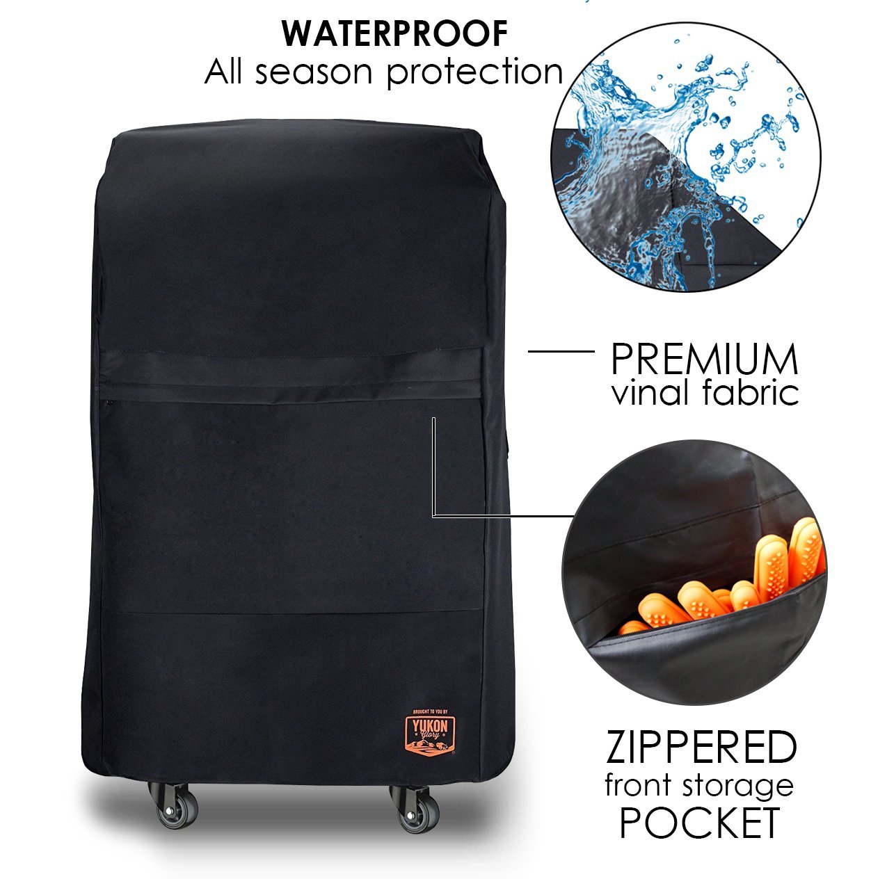 Yukon Glory 8262 Premium Grill Cover for er Spirit 210 Series Gas