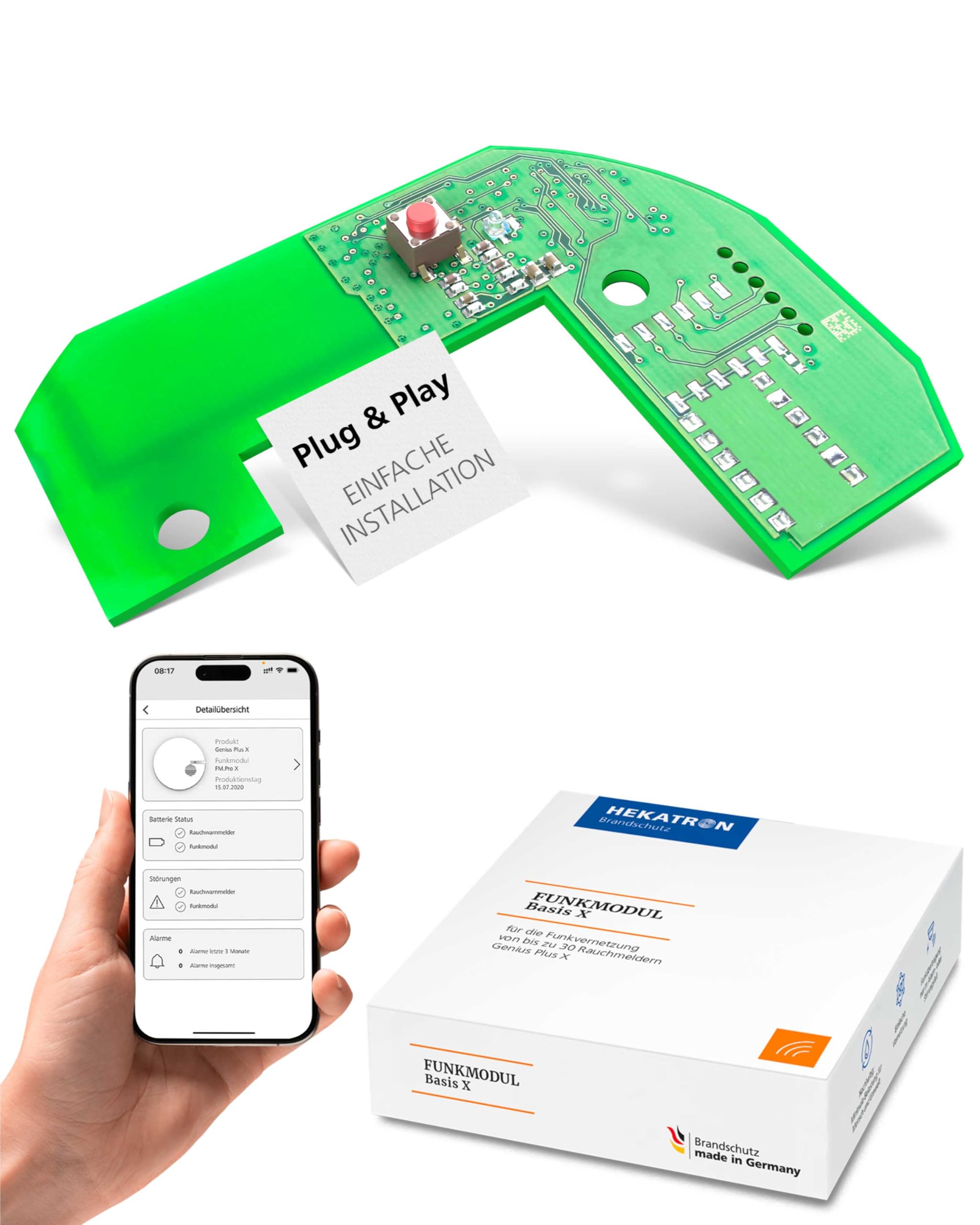 Hekatron Basis X 31-5200001-11-02 Radio Module