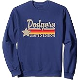Vintage Dodgers Name Throwback Retro Men Women Sweatshirt