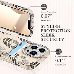 Petocase for iPhone 13 Pro Wallet Case Card Holder