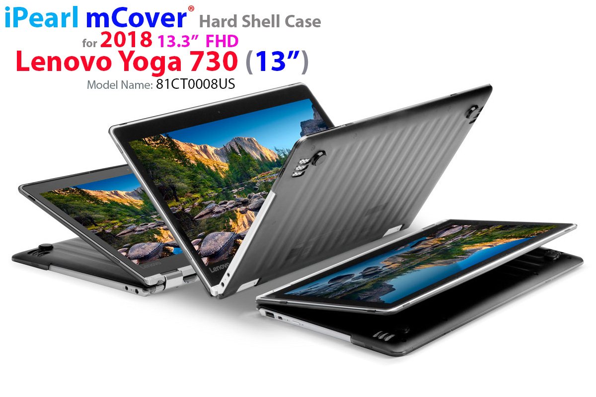 mCover Coque Rigide pour Nouvel 2018 33,8 cm Lenovo Yoga 730 (13) pour Ordinateur Portable (Pas