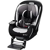 Safety 1st Grow and Go Extend ‘n Ride LX All-in-One Convertible Car Seat, Black Pepper
