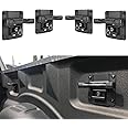 4Pcs Truck Bed Tie Down Anchors Boxlink Cleats & Plates Compatible with Ford F150 F250 F350 & Raptor 2015-2024 2025