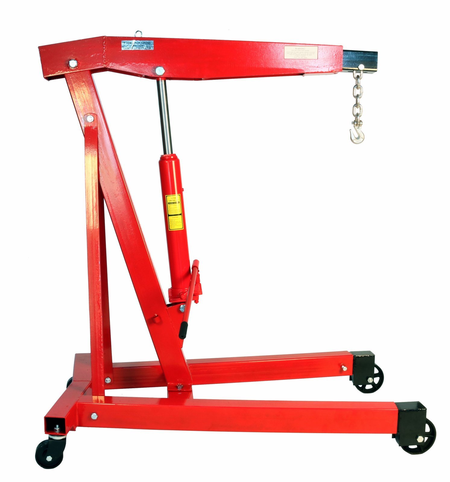Dragway Tools 3 Ton 6000 LB Heavy Duty Engine Hoist Cherry Picker Shop