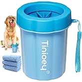 Dog Paw Cleaner for Medium Dogs (with 3 Absorbent Towels), Dog Paw Washer, Muddy Paw Cleaner, Pet Foot Cleaner