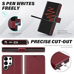 TUCCH Case Compatible with Galaxy S25 Ultra, Wallet