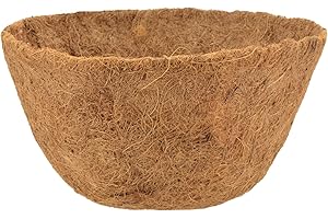 Arcadia Garden Products 1554 Coco Liner for Round Baskets Garden Containers, 20-Inch, Brown