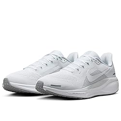 Nike Men's Pegasus 41 Sneaker, White/White/Pure