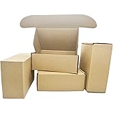 Small Corrugated Boxes Mailers 15x11x3 inch Kraft Corrugated Mailing Box for Shipping and Storage 20 Pack