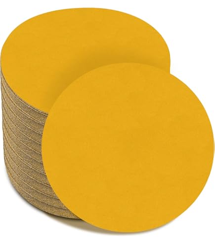 15 Disques De Ponçage PSA 125mm (5") - Grain 150 - Oxyde D'Aluminium - Pour Bois Et Métal - Autocollant