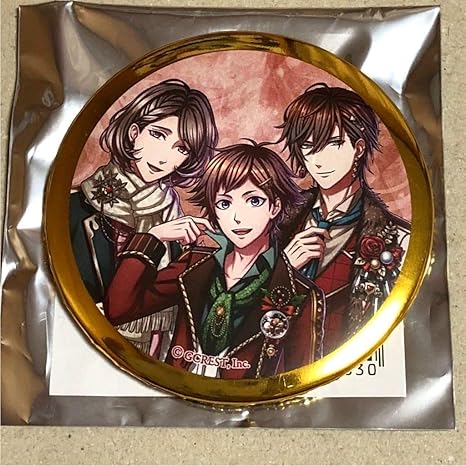 Amazon 夢王国と眠れる100人の王子様 夢100 Hmm Gold 缶バッジ リカ クレト コロレ アニメ 萌えグッズ 通販