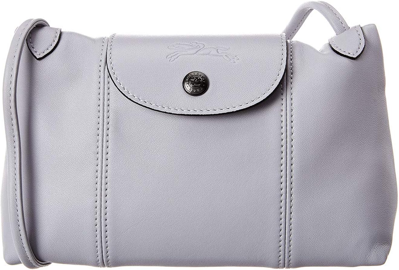 gray crossbody bag