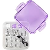 Wilton Decorating Essentials Kit - Pipe Any Kind of Design on Cakes, Cookies and Cupcakes with Buttercream Icing, An Essentia