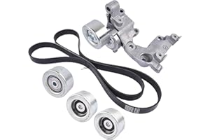 Koomaha Drive Belt Tensioner Idler Pulley Kit Replacement for 2005-2015 Toyota Tacoma 4Runner FJ Cruiser Tundra 4.0L 16620-31