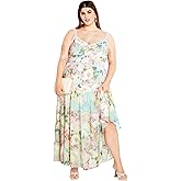 City Chic Women's Plus Size Janey Maxi Dress